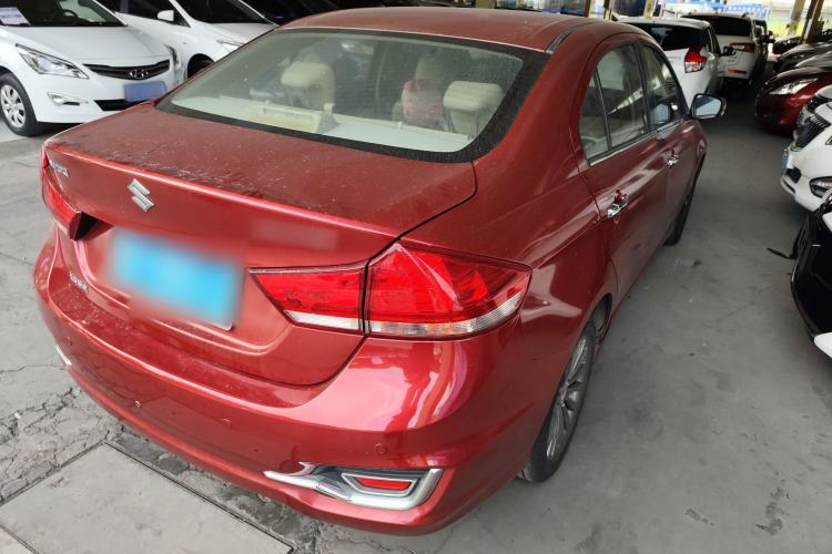 Used Suzuki Alivio 2015 1.6L Automatic Enjoyment Model Rear Right 45 Deg