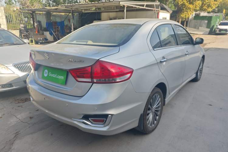 Used Suzuki Alivio 2015 1.6L Manual Enjoyment Model Rear Right 45 Deg