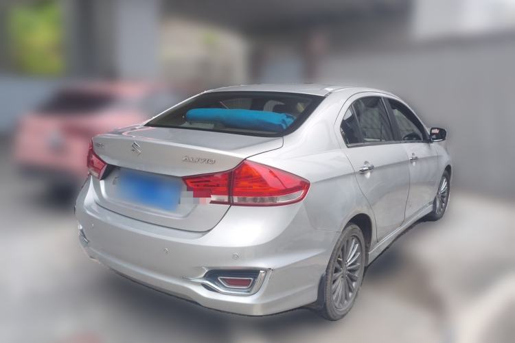 Used Suzuki Alivio 2015 1.6L Automatic Enjoyment Model Rear Right 45 Deg
