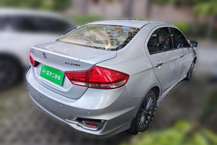 Used Suzuki Alivio 2015 1.6L Manual Enjoyment Model Rear Right 45 Deg