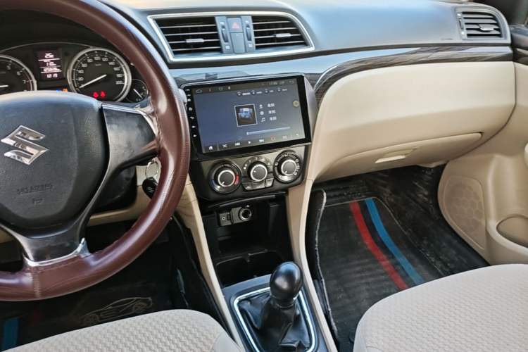 Used Suzuki Alivio 2015 1.6L Manual Comfort Model Audio And AC Panel