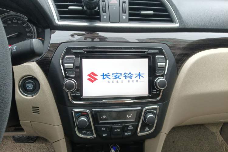 Used Suzuki Alivio 2015 1.6L Automatic Luxury Model Audio And AC Panel