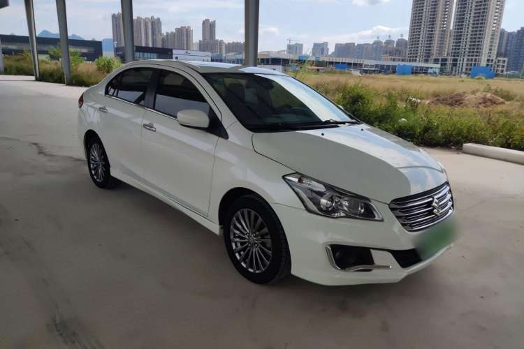 Used Suzuki Alivio 2015 1.6L Automatic Enjoyment Model Front Right 45 Deg