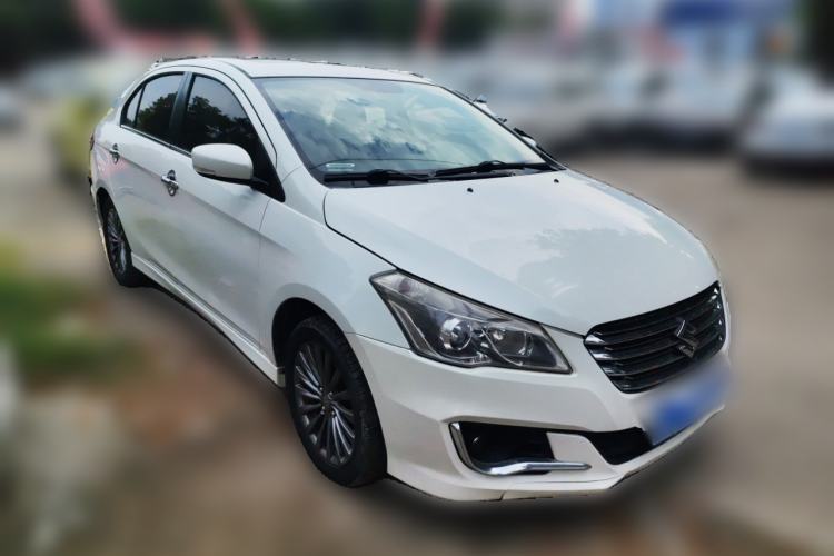 Used Suzuki Alivio 2015 1.6L Automatic Enjoyment Model Front Right 45 Deg