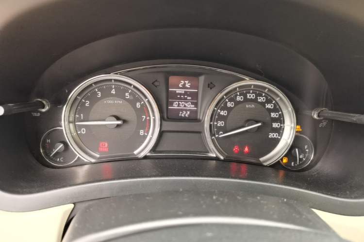 Used Suzuki Alivio 2015 1.6L Manual Comfort Model Instrument Cluster