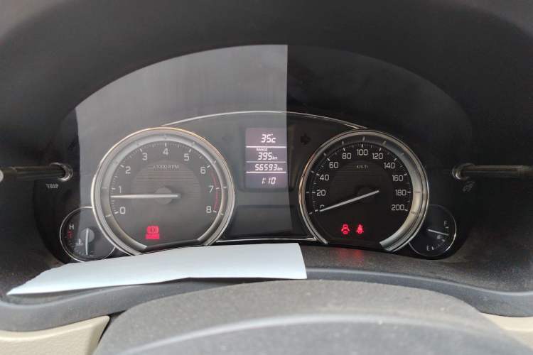 Used Suzuki Alivio 2015 1.6L Manual Comfort Model Instrument Cluster