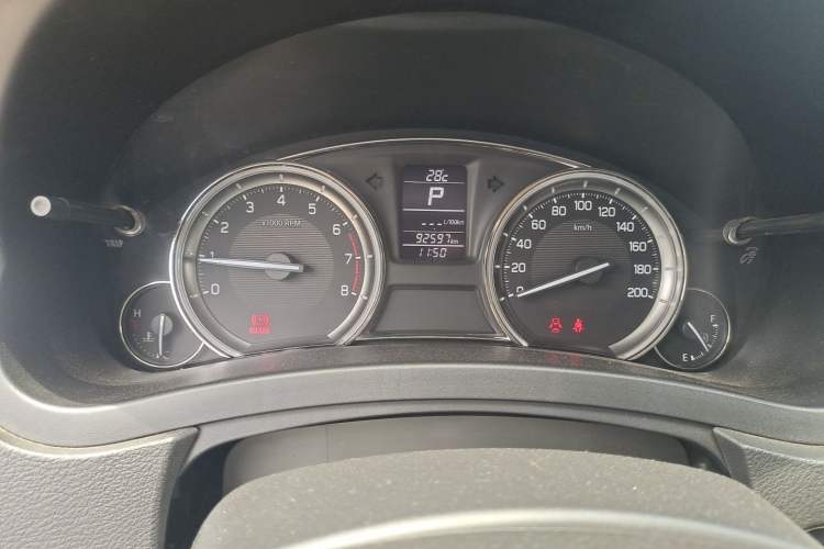 Used Suzuki Alivio 2015 1.6L Automatic Enjoyment Model Instrument Cluster