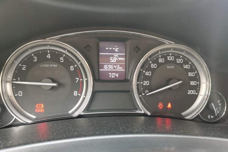 Used Suzuki Alivio 2015 1.6L Manual Comfort Model Instrument Cluster
