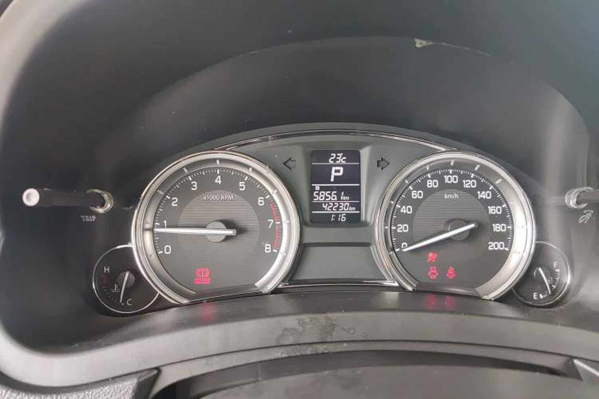 Used Suzuki Alivio 2015 1.6L Automatic Enjoyment Model Instrument Cluster