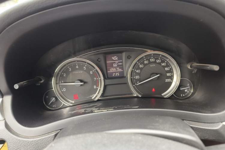 Used Suzuki Alivio 2015 1.6L Manual Comfort Model Instrument Cluster