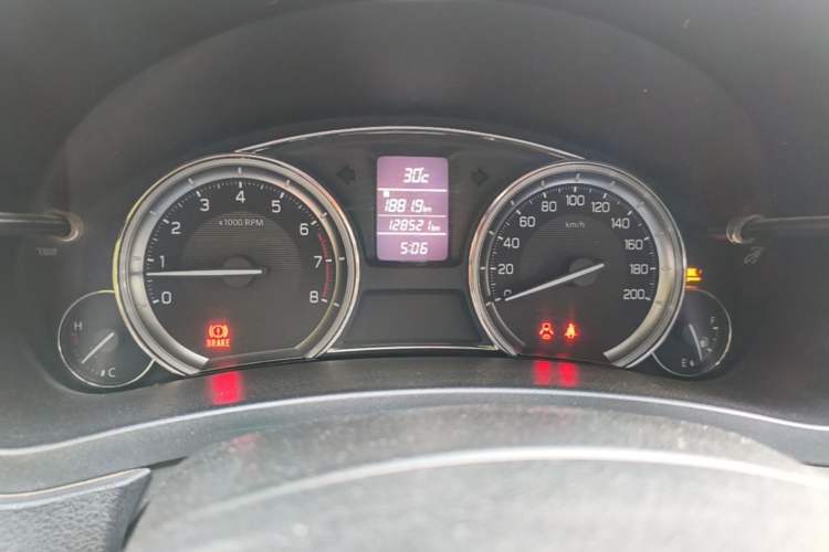 Used Suzuki Alivio 2015 1.6L Manual Comfort Model Instrument Cluster