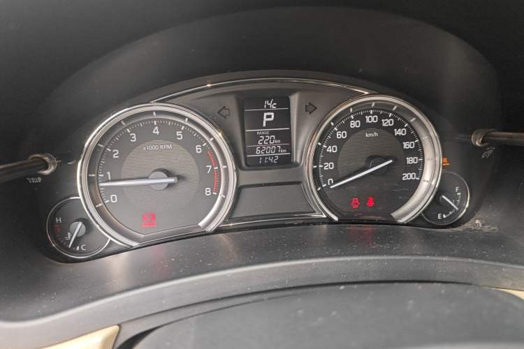 Used Suzuki Alivio 2015 1.6L Automatic Comfort Model Instrument Cluster