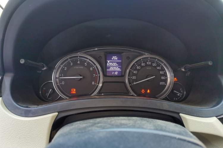 Used Suzuki Alivio 2015 1.6L Manual Comfort Model Instrument Cluster