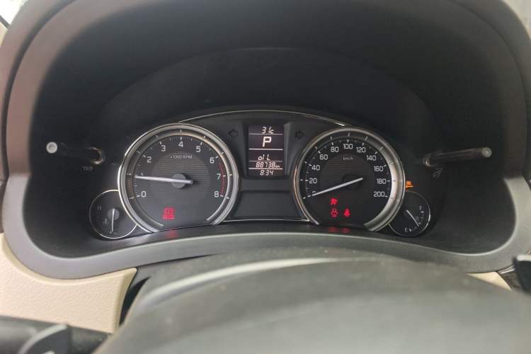 Used Suzuki Alivio 2015 1.6L Automatic Enjoyment Model Instrument Cluster