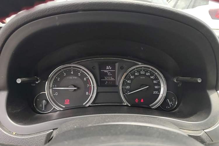 Used Suzuki Alivio 2015 1.6L Manual Comfort Model Instrument Cluster