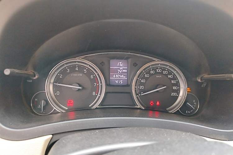 Used Suzuki Alivio 2015 1.6L Manual Comfort Model Instrument Cluster