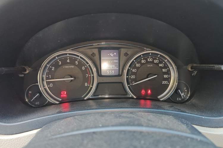 Used Suzuki Alivio 2015 1.6L Manual Comfort Model Instrument Cluster
