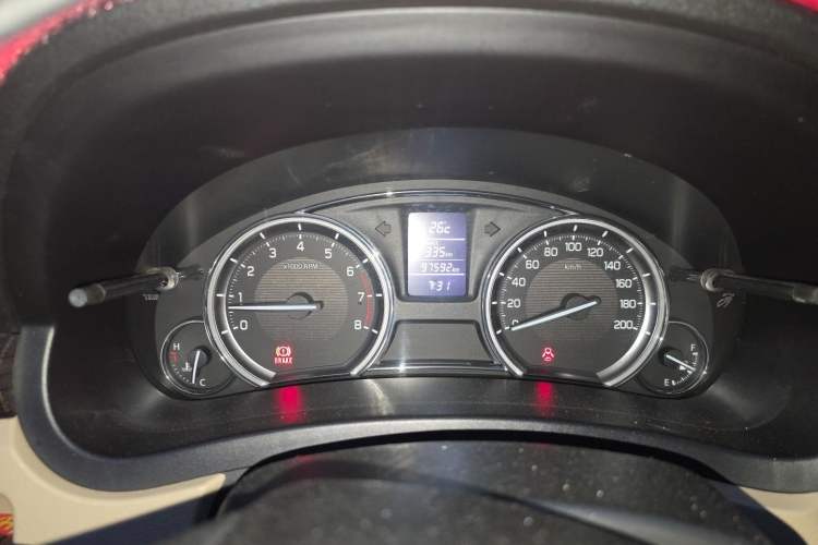 Used Suzuki Alivio 2015 1.6L Manual Comfort Model Instrument Cluster