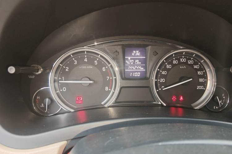 Used Suzuki Alivio 2015 1.6L Manual Comfort Model Instrument Cluster