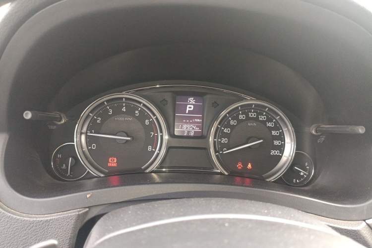 Used Suzuki Alivio 2015 1.6L Automatic Enjoyment Model Instrument Cluster
