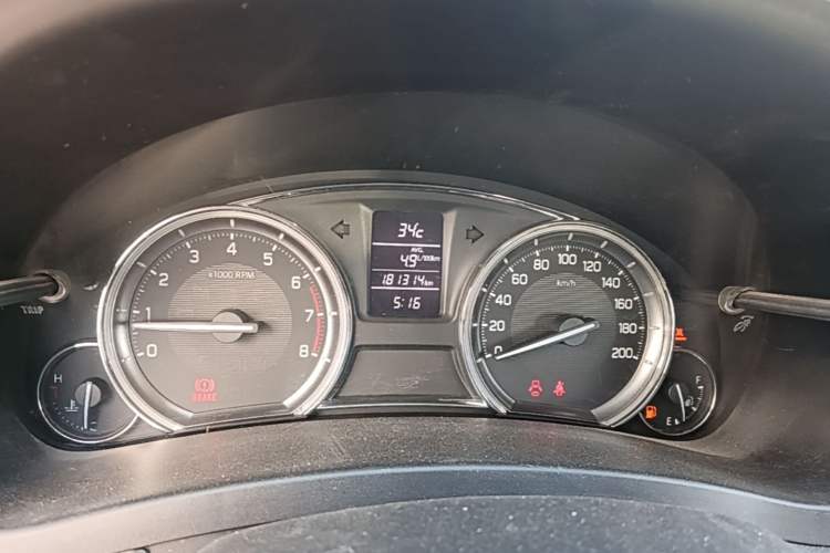 Used Suzuki Alivio 2015 1.6L Manual Comfort Model Instrument Cluster