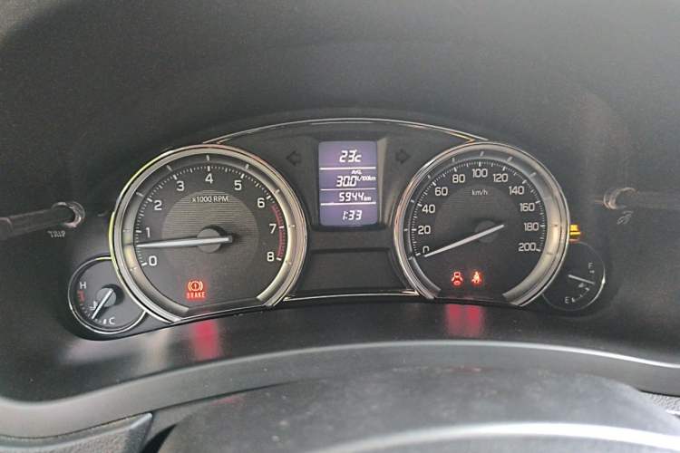 Used Suzuki Alivio 2015 1.6L Manual Comfort Model Instrument Cluster