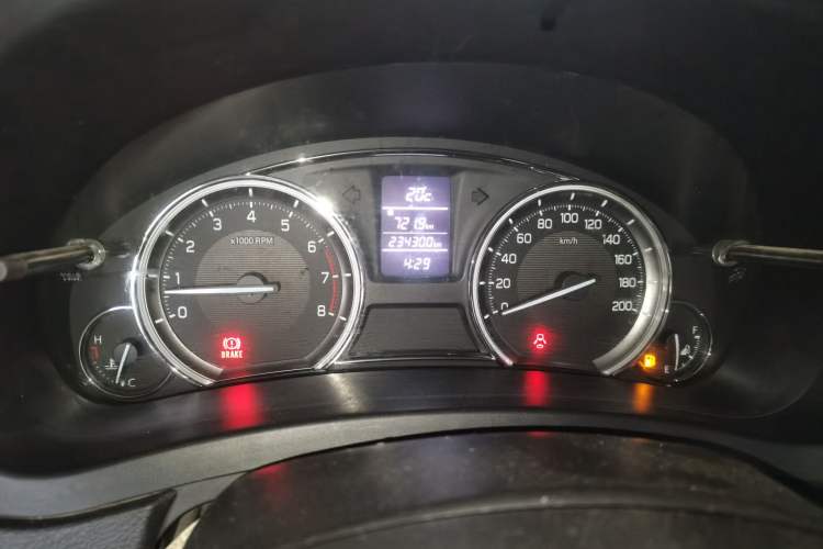 Used Suzuki Alivio 2015 1.6L Manual Comfort Model Instrument Cluster