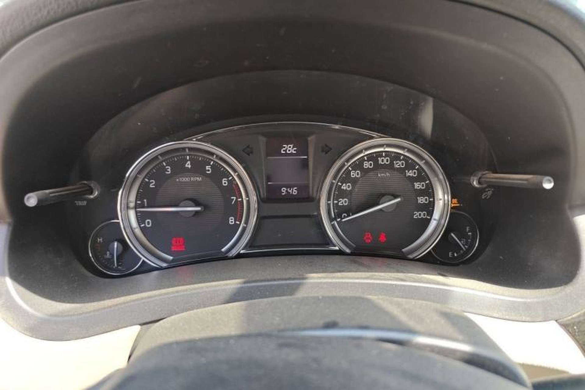 Used Suzuki Alivio 2015 1.6L Manual Comfort Model Instrument Cluster