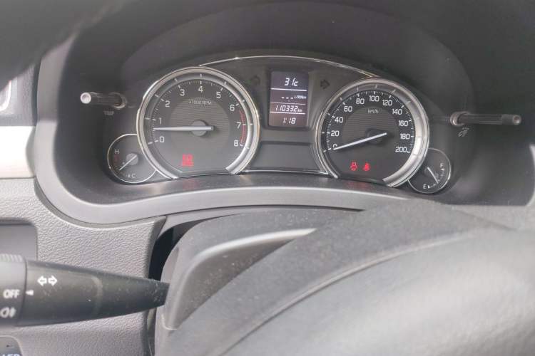Used Suzuki Alivio 2015 1.6L Manual Enjoyment Model Instrument Cluster