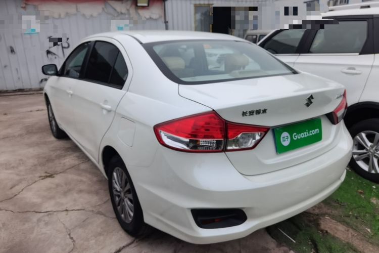 Used Suzuki Alivio 2015 1.6L Manual Comfort Model Rear Left 45 Deg