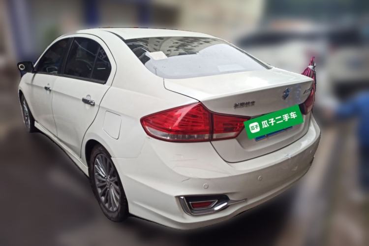 Used Suzuki Alivio 2015 1.6L Manual Enjoyment Model Rear Left 45 Deg