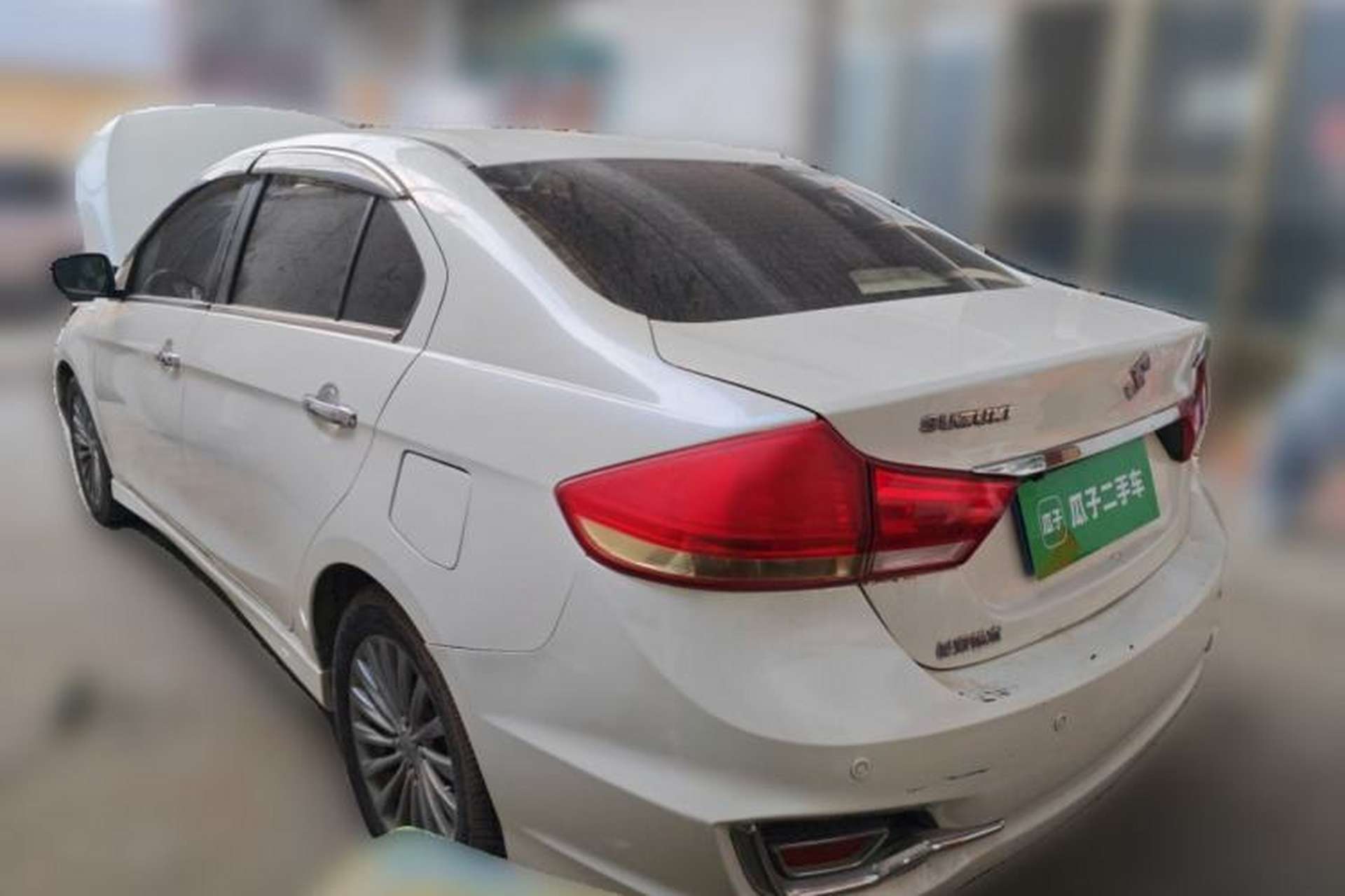 Used Suzuki Alivio 2015 1.6L Automatic Luxury Model Rear Left 45 Deg