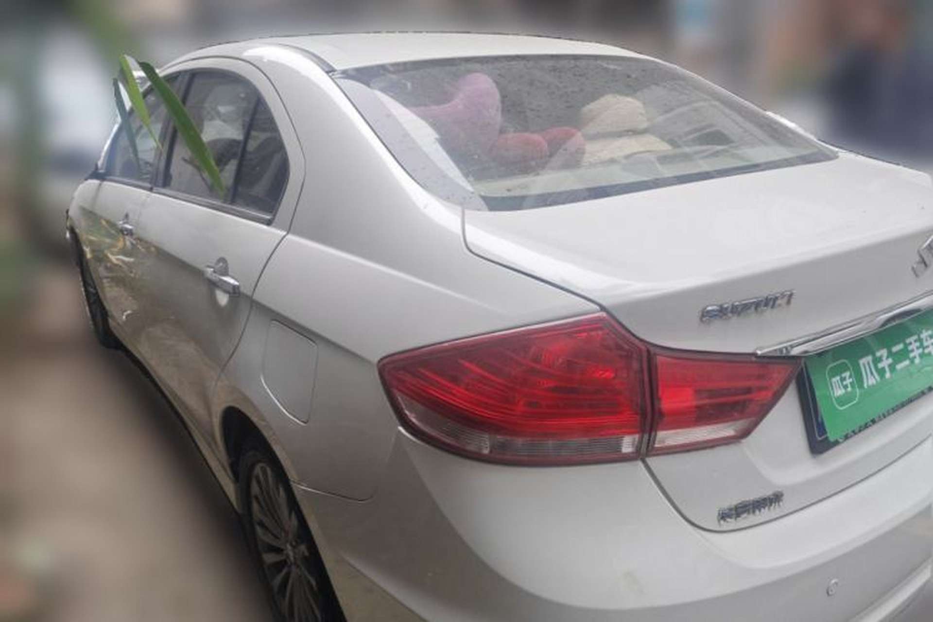 Used Suzuki Alivio 2015 1.6L Automatic Luxury Model Rear Left 45 Deg