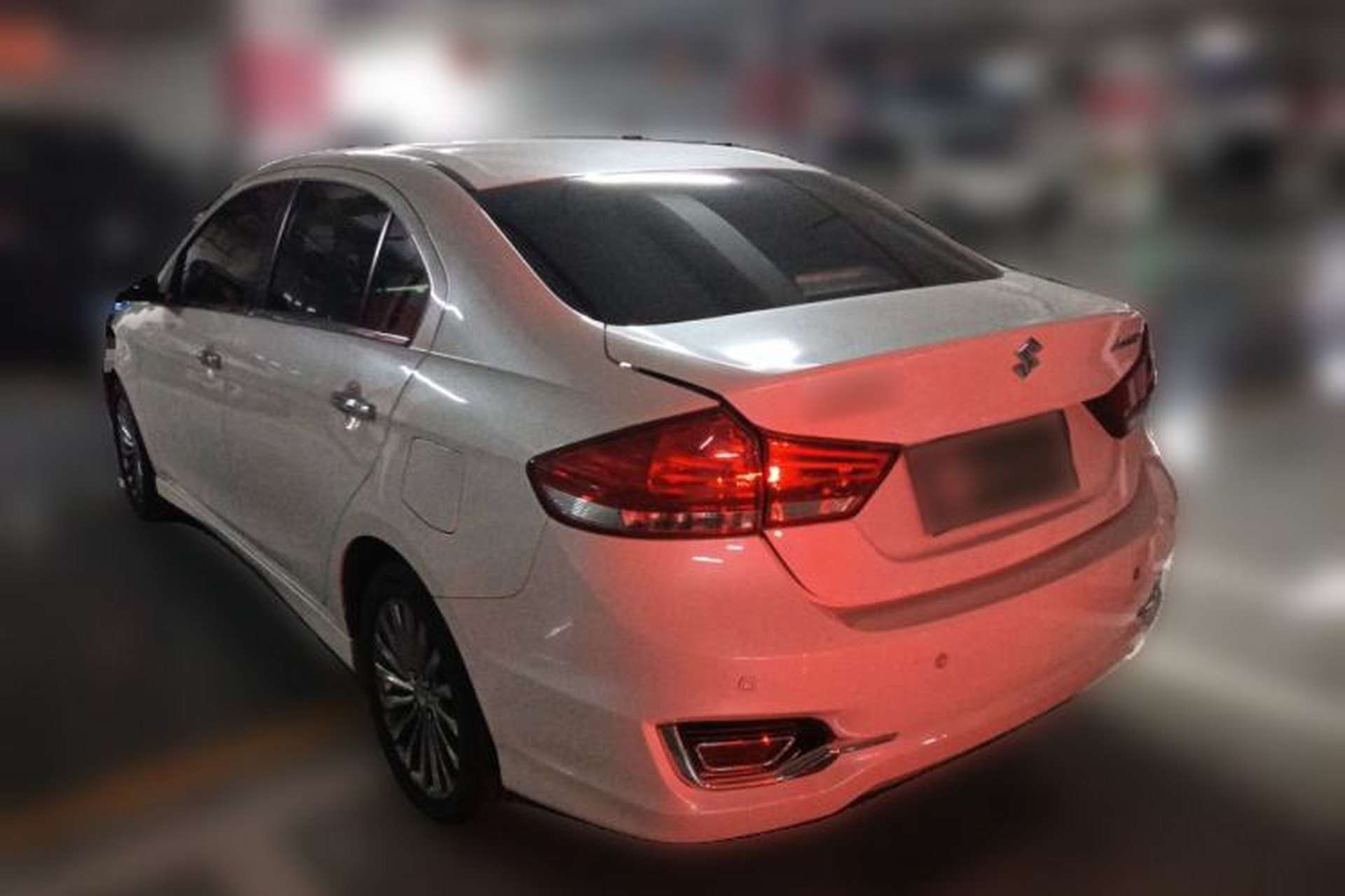 Used Suzuki Alivio 2015 1.6L Manual Enjoyment Model Rear Left 45 Deg