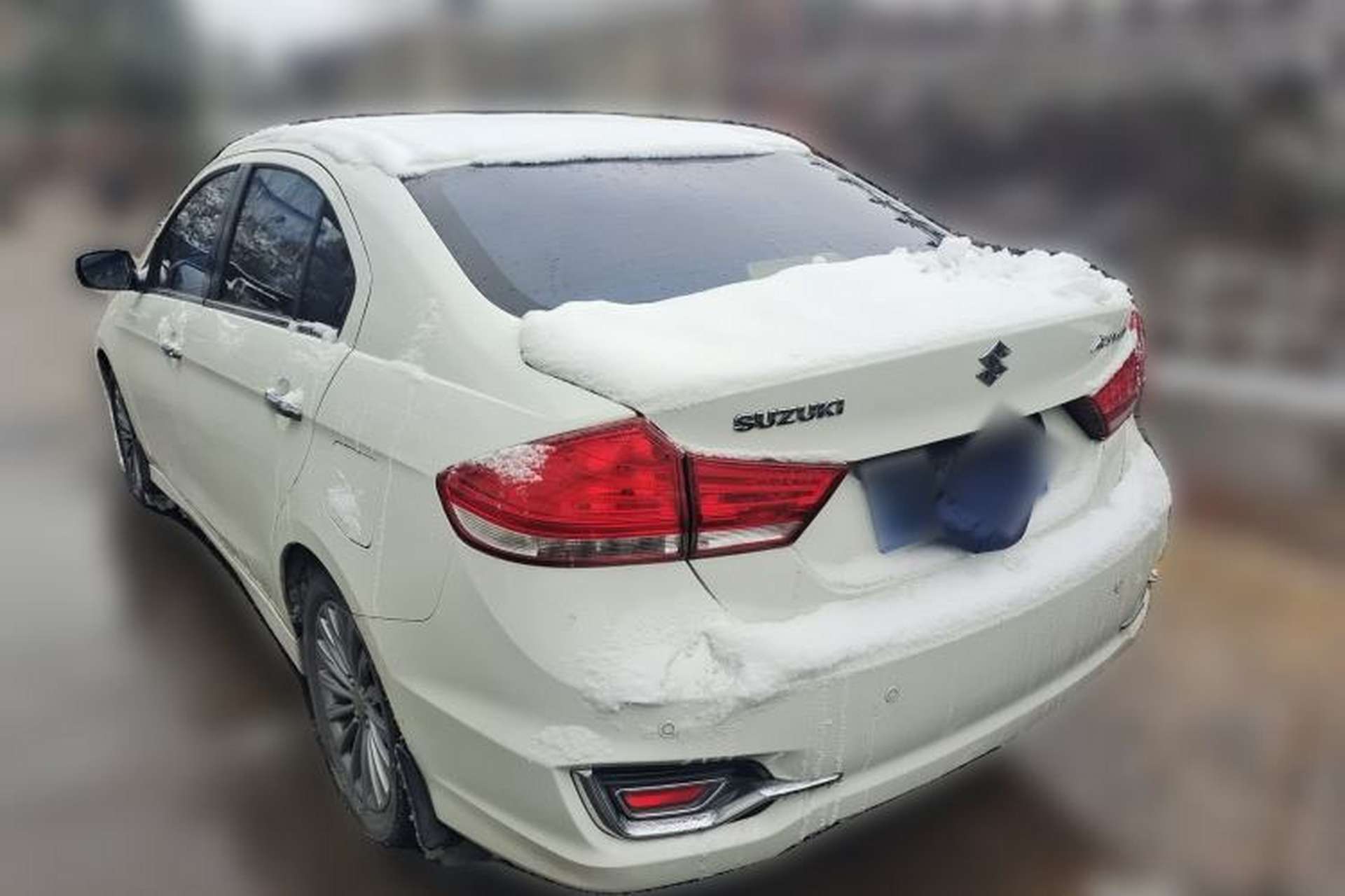 Used Suzuki Alivio 2015 1.6L Manual Enjoyment Model Rear Left 45 Deg