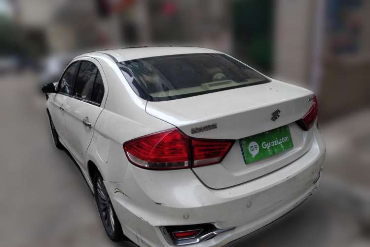 Used Suzuki Alivio 2015 1.6L Automatic Enjoyment Model Rear Left 45 Deg
