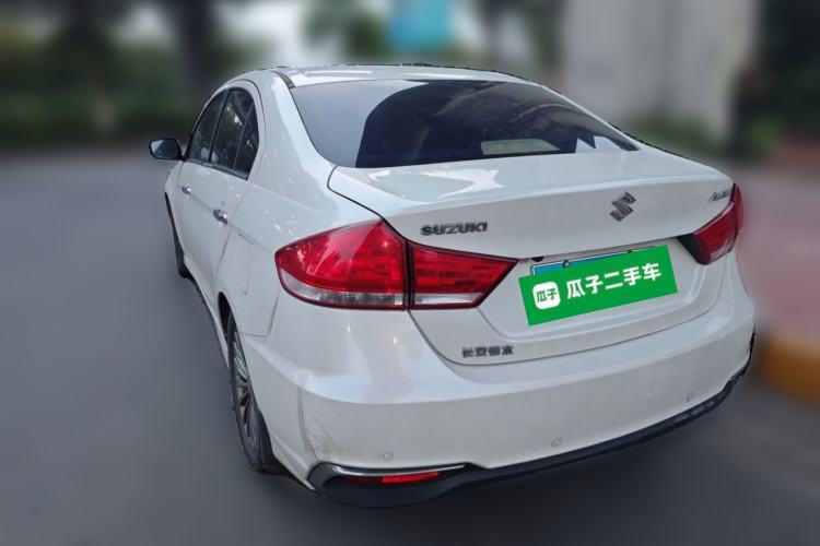 Used Suzuki Alivio 2015 1.6L Automatic Enjoyment Model Rear Left 45 Deg