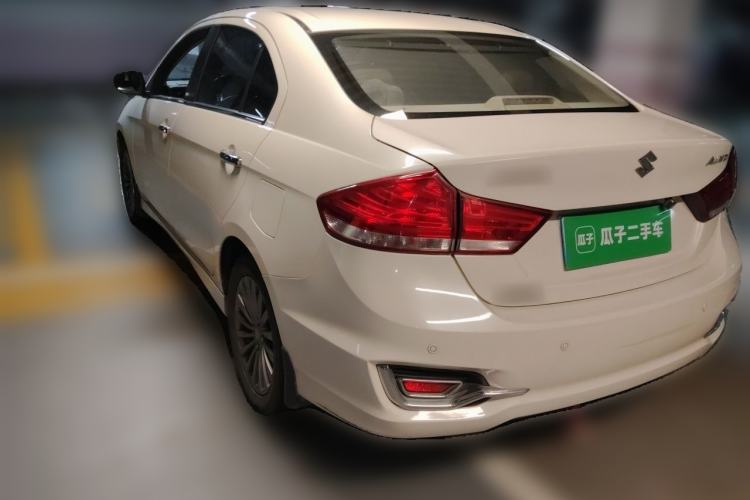 Used Suzuki Alivio 2015 1.6L Automatic Enjoyment Model Rear Left 45 Deg