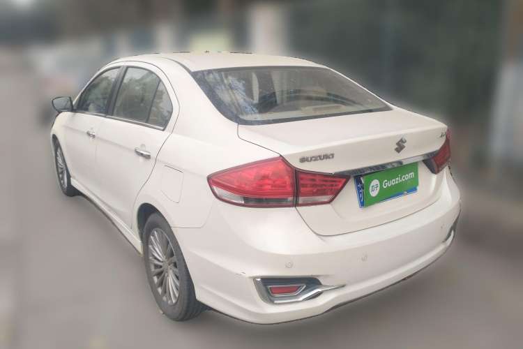 Used Suzuki Alivio 2015 1.6L Automatic Enjoyment Model Rear Left 45 Deg