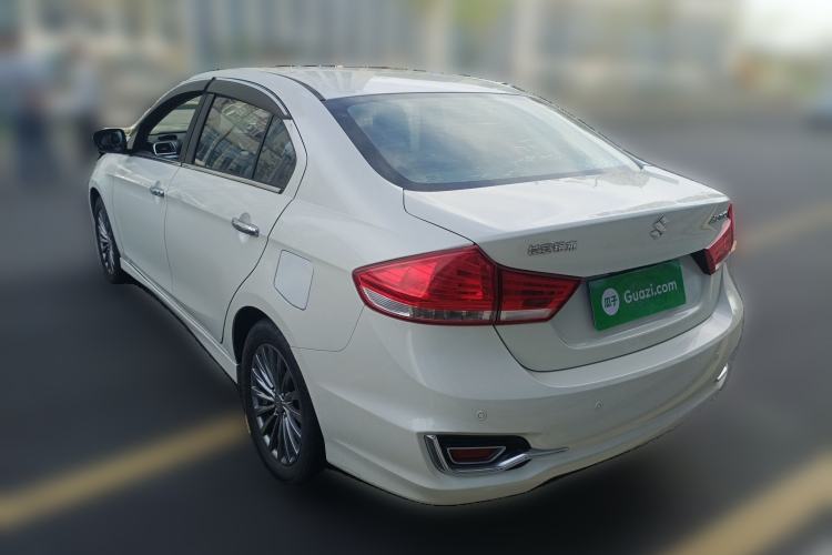 Used Suzuki Alivio 2015 1.6L Automatic Enjoyment Model Rear Left 45 Deg