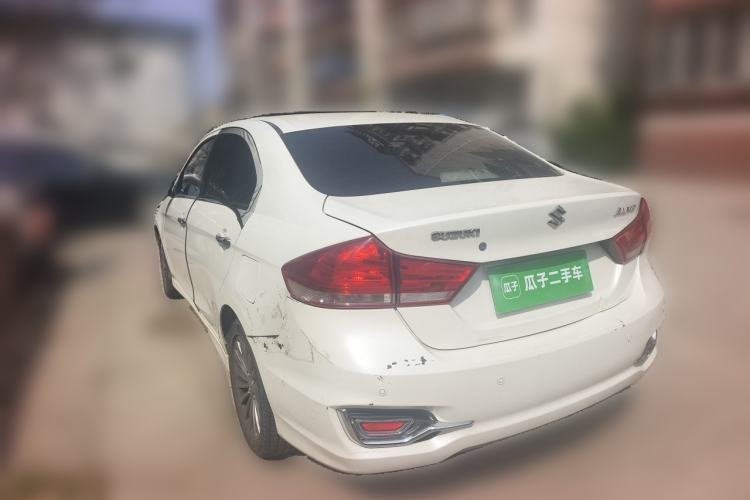 Used Suzuki Alivio 2015 1.6L Automatic Enjoyment Model Rear Left 45 Deg