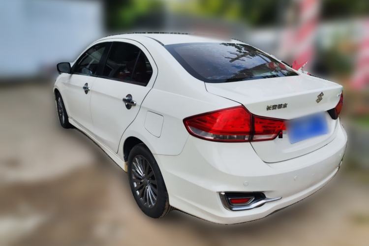 Used Suzuki Alivio 2015 1.6L Automatic Enjoyment Model Rear Left 45 Deg