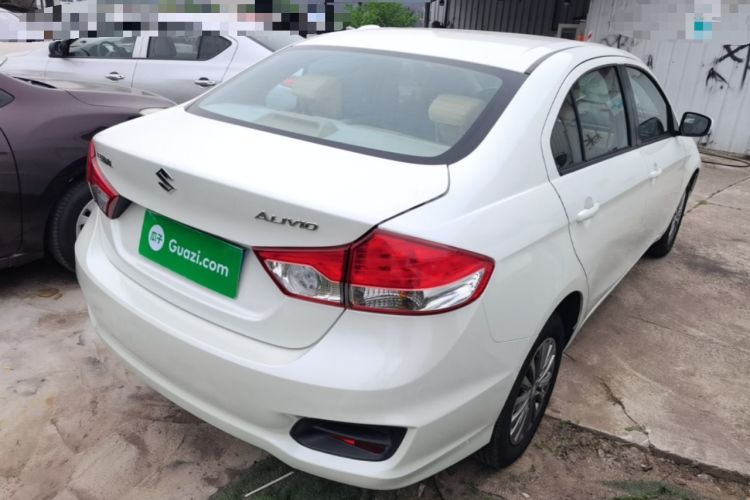 Used Suzuki Alivio 2015 1.6L Manual Comfort Model Rear Right 45 Deg