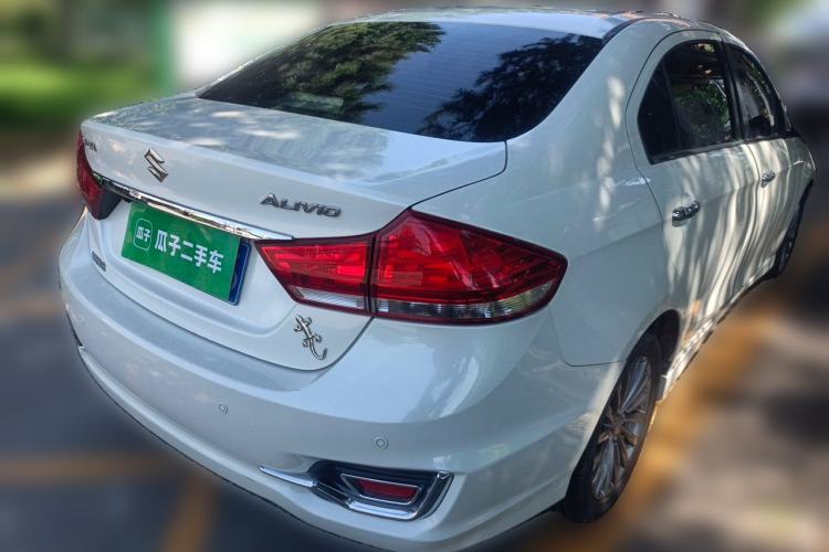 Used Suzuki Alivio 2015 1.6L Automatic Luxury Model Rear Right 45 Deg