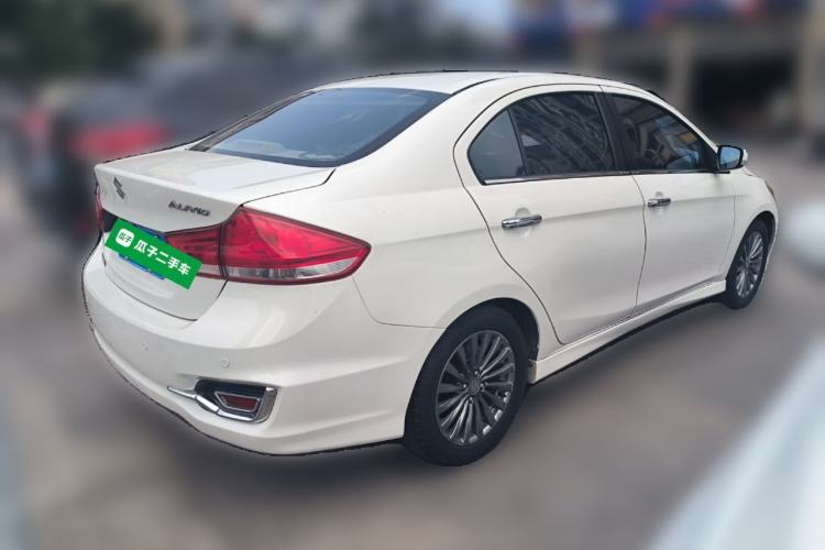 Used Suzuki Alivio 2015 1.6L Automatic Enjoyment Model Rear Right 45 Deg