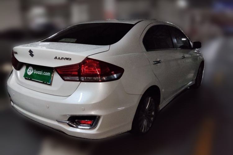 Used Suzuki Alivio 2015 1.6L Automatic Enjoyment Model Rear Right 45 Deg