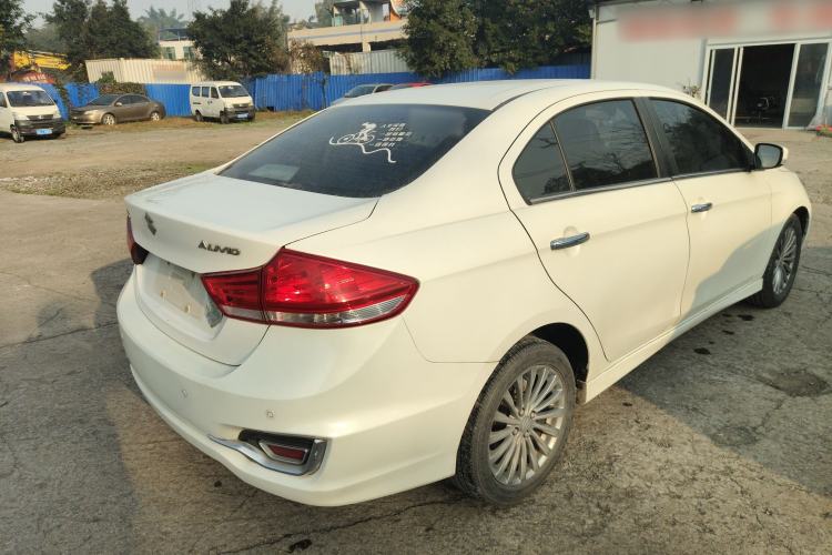 Used Suzuki Alivio 2015 1.6L Manual Enjoyment Model Rear Right 45 Deg
