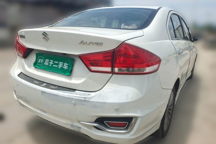 Used Suzuki Alivio 2015 1.6L Automatic Enjoyment Model Rear Right 45 Deg