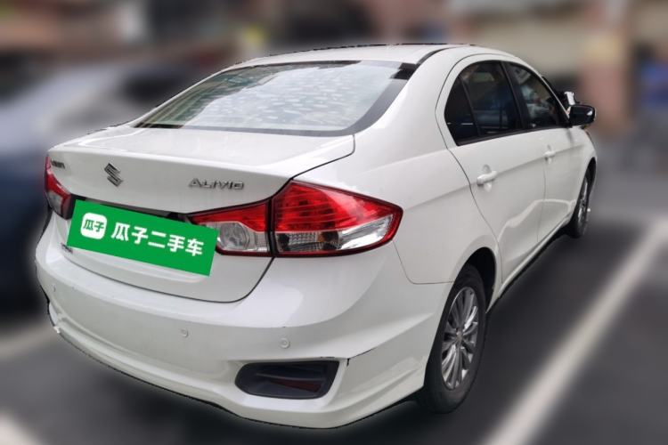 Used Suzuki Alivio 2015 1.6L Manual Comfort Model Rear Right 45 Deg