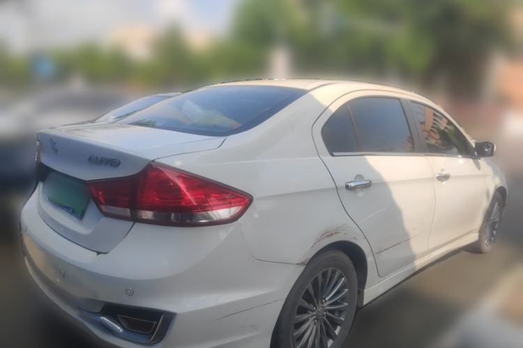 Used Suzuki Alivio 2015 1.6L Automatic Enjoyment Model Rear Right 45 Deg